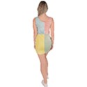 Pastel Woodgrain Bodycon Dress View4