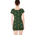 Cute Pretty Elegant Pattern Short Sleeve Bodycon Dress View2