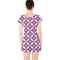 Cute Pretty Elegant Pattern Short Sleeve Bodycon Dress View2