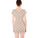 Cute Pretty Elegant Pattern Short Sleeve Bodycon Dress View2