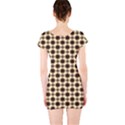 Cute Pretty Elegant Pattern Short Sleeve Bodycon Dress View2