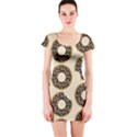 Donuts Short Sleeve Bodycon Dress View1