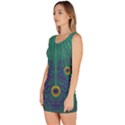 Peacock Emerald Bodycon Dress View2