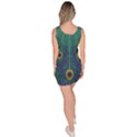 Peacock Emerald Bodycon Dress View4