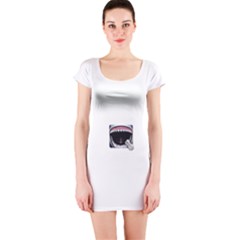 Collage Mousepad Short Sleeve Bodycon Dresses by ramisahki