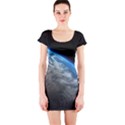 EARTH ORBIT Short Sleeve Bodycon Dresses View1