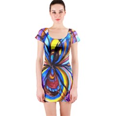 Relationship - Short Sleeve Bodycon Dress by tealswan