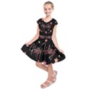 Happy Holidays 3 Kids  Short Sleeve Dress View1