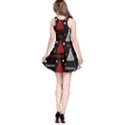 New Year pattern - red Reversible Sleeveless Dress View2