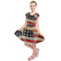 American president Kids  Short Sleeve Dress View1