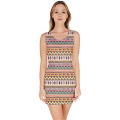 Colorful With Tribal Pattern Bodycon Dress by CoolDesigns