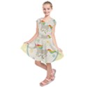 Unicorn Pattern Kids  Short Sleeve Dress View1