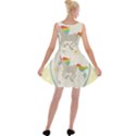 Unicorn Pattern Velvet Skater Dress View2