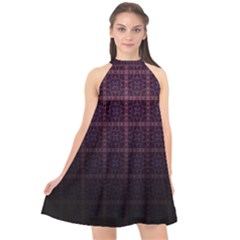 Best Pattern Wallpapers Halter Neckline Chiffon Dress  by Nexatart