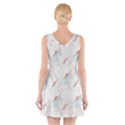 Unicorn Pattern V-Neck Sleeveless Skater Dress View2