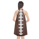 Football Ball Halter Neckline Chiffon Dress  View2