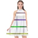 Blurred Lines Halter Neckline Chiffon Dress  View1