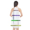 Blurred Lines Halter Neckline Chiffon Dress  View2