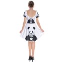 Panda Love Heart Short Sleeve Bardot Dress View2