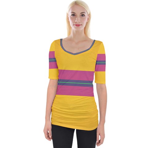 Layer Retro Colorful Transition Pack Alpha Channel Motion Line Wide Neckline Tee by Mariart