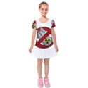 No nuclear weapons Kids  Short Sleeve Velvet Dress View1