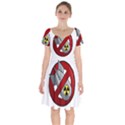 No nuclear weapons Short Sleeve Bardot Dress View1