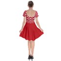 Cute Canada Short Sleeve Bardot Dress View2