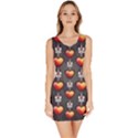 Love Heart Background Bodycon Dress View1