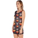 Love Heart Background Bodycon Dress View2