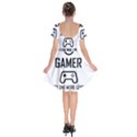 Gamer Short Sleeve Bardot Dress View2