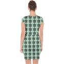 Three Women Green Capsleeve Drawstring Dress  View2