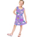 Cute Unicorn Pattern Kids  Tunic Dress View1