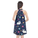 Easter bunny  Halter Neckline Chiffon Dress  View2