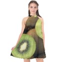 KIWI 2 Halter Neckline Chiffon Dress  View1