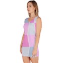 Geometric Pattern Design Pastels Bodycon Dress View2