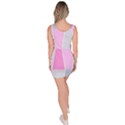 Geometric Pattern Design Pastels Bodycon Dress View4