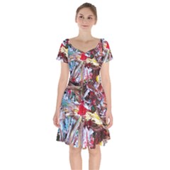 Dscf2301 -eden Garden Short Sleeve Bardot Dress by bestdesignintheworld