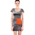 Background Texture Pastellfarben Short Sleeve Bodycon Dress View1