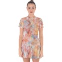 Wallpaper Design Abstract Drop Hem Mini Chiffon Dress View1