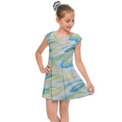 Ribbons Kids Cap Sleeve Dress by lwdstudio