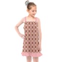 QT Pie Polka Dot Pattern Kids  Overall Dress View1