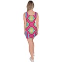 Checkerboard Squares Abstract Bodycon Dress View4