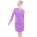 Wreath Differences Button Long Sleeve Dress View1