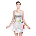 Rainbow Unicorn Unicorn Heart Reversible Skater Dress View1