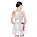 Rainbow Unicorn Unicorn Heart Reversible Skater Dress View2