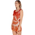 Flora Flowers Background Leaf Bodycon Dress View2