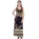 Awesome Steampunk Unicorn With Wings Sleeveless Velour Maxi Dress View1