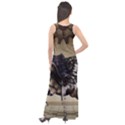 Awesome Steampunk Unicorn With Wings Sleeveless Velour Maxi Dress View2