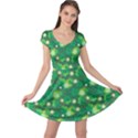 4 Leaf Clover Star Glitter Seamless Cap Sleeve Dress View1