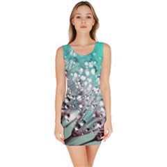 Dandelion Seeds Flower Nature Bodycon Dress by Pakrebo